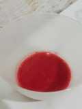 Salsa de frambuesa
