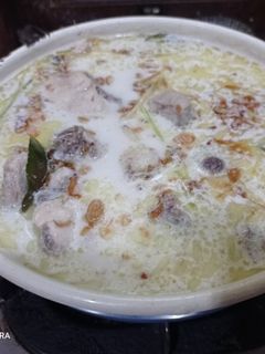 Foto resep Opor ayam santan putih