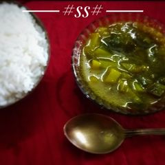 A picture of Shukto with Mourola fish.
