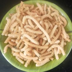 A picture of Butter muruku.