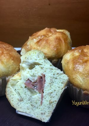 Foto resep Smokebeef Garlic Muffin#ketofy