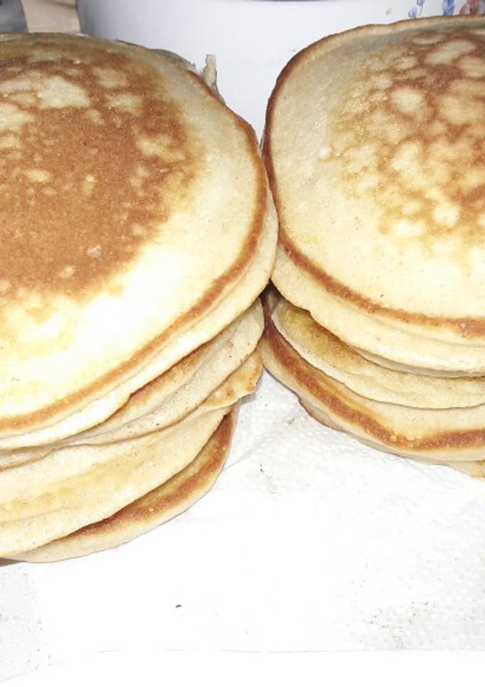 Una foto de Hot cakes súper esponjonsitos!