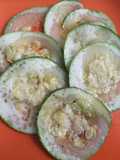 Zucchinis a la plancha con parmesano