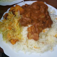 A picture of Part 2 beef biryani.