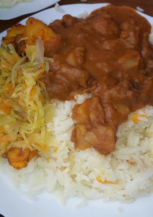 A picture of Part 2 beef biryani.