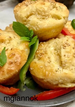 Φωτογραφία της συνταγής Αλμυρά muffins 🧡