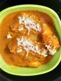 Patato Chaman With Tomato Gravy
