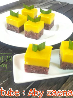 Foto resep Kue Talam Labu Kuning Ketan Hitam