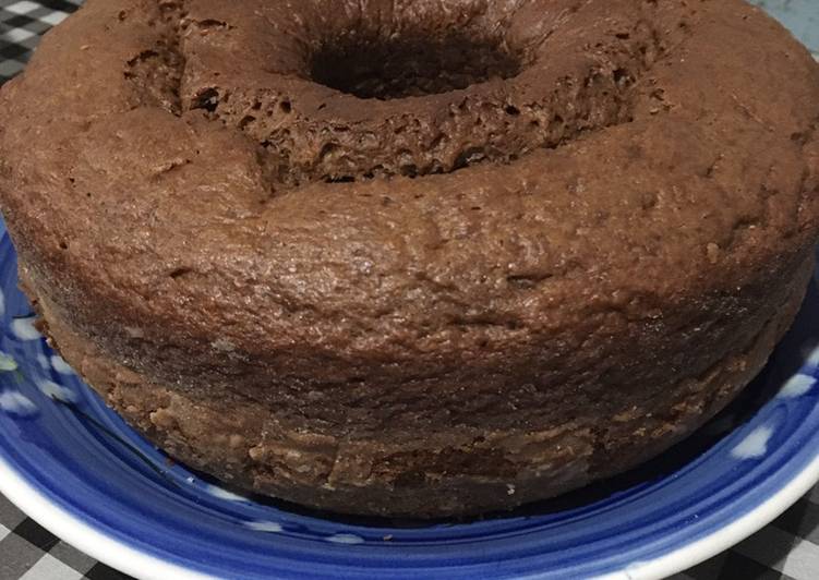 Queque de plátano y chocolate 😋