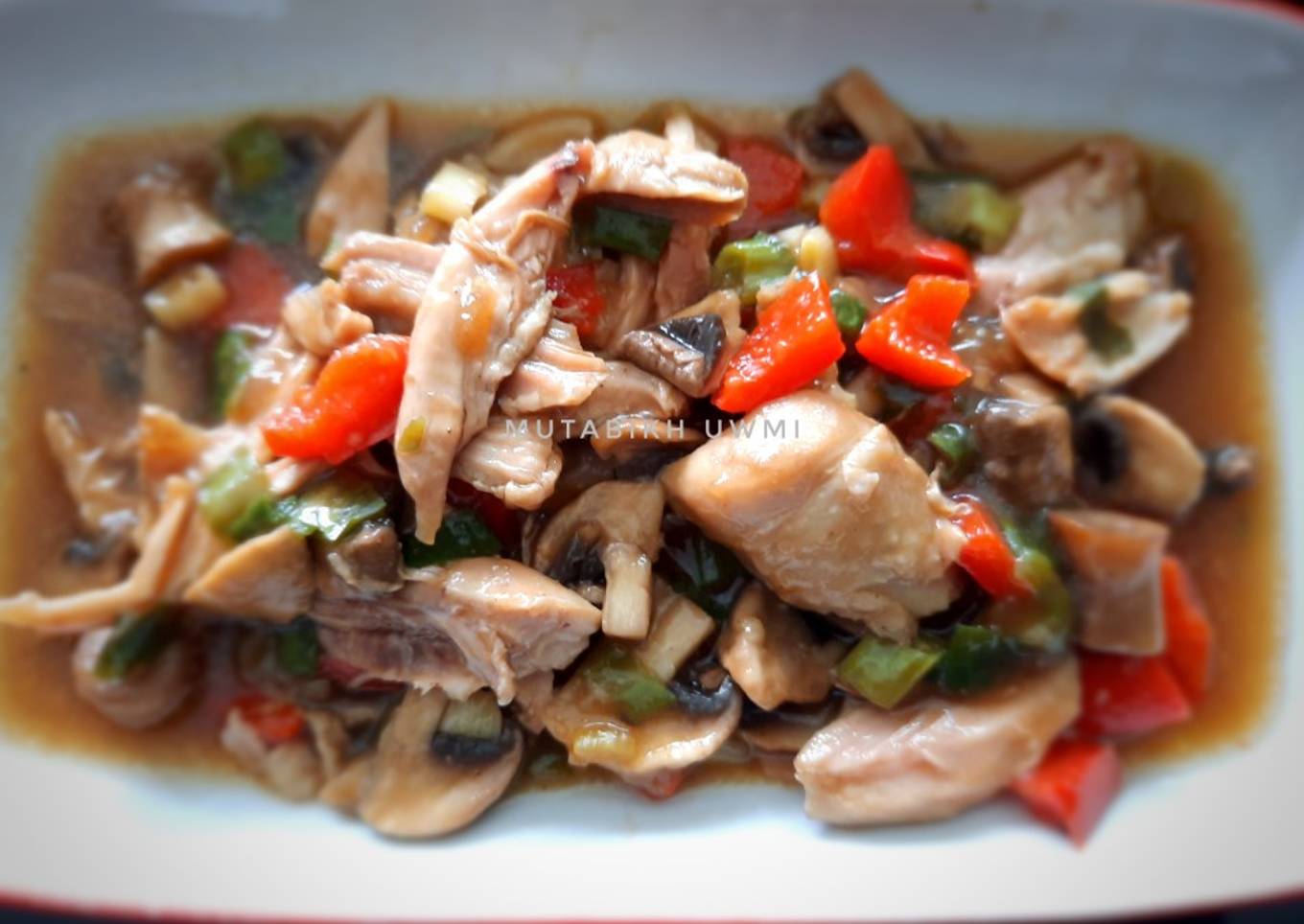 Oriental Steamed Chicken