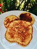 Panqueques con harina de mandioca