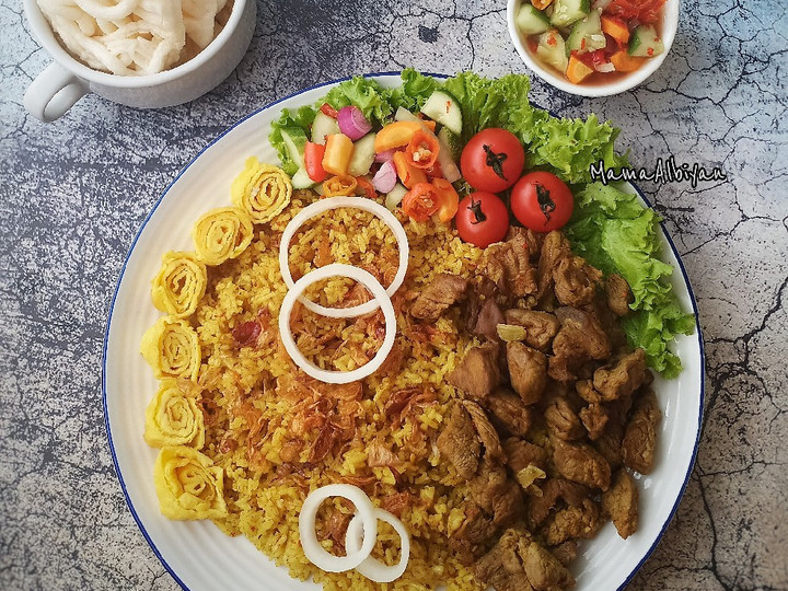 Ternyata begini loh! Cara  memasak 392. Nasi Kebuli Daging Sapi  sedap