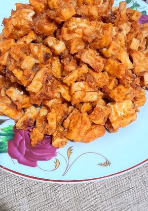 Foto resep Sambal goreng tahu simple