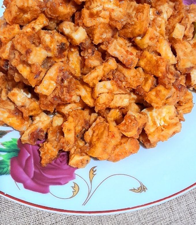 Foto resep Sambal goreng tahu simple