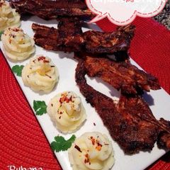 A picture of Spicy Braaid Chops.