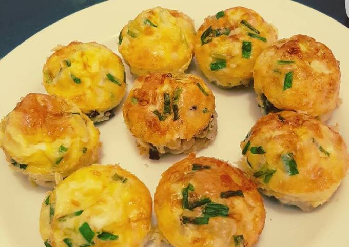 Recipe of Perfect Mac and Cheese Egg Combo Muffin