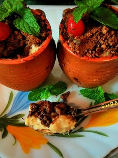 ব্রেড চকো কাস্টার্ড পুডিং(bread choco custurd puding recipe in Bengali) রেসিপির প্রধান ছবি