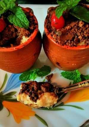 ব্রেড চকো কাস্টার্ড পুডিং(bread choco custurd puding recipe in Bengali) রেসিপির প্রধান ছবি
