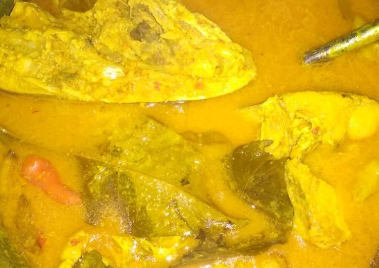 Resep Sayur Kuning Ikan Manyung, Enak Banget