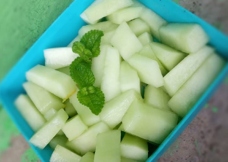 Resep 95.es kulit melon madu Anti Gagal