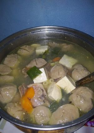 Foto resep Sop bakso kuah kaldu