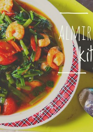 Foto resep Cah kangkung udang 🍤🍤🍤