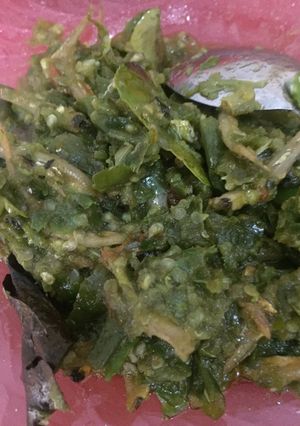 Foto resep Sambal ijo teri gurih