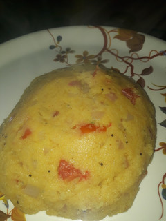 A picture of Rava upma.