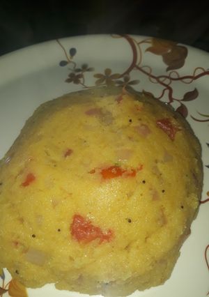 A picture of Rava upma.