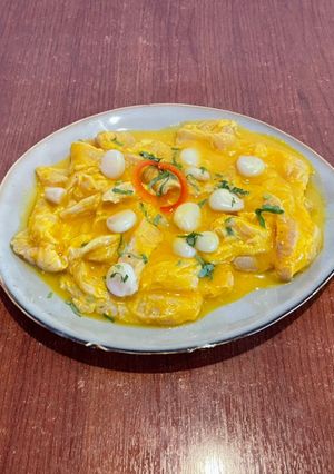 Una foto de Tiradito de pescado al ají amarillo