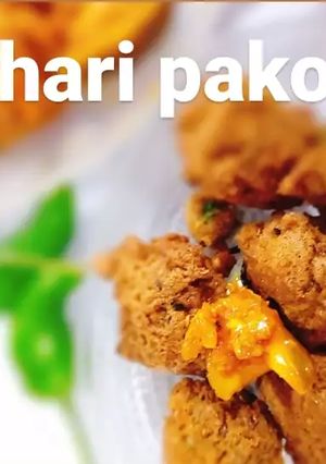 A picture of Achari pakora.