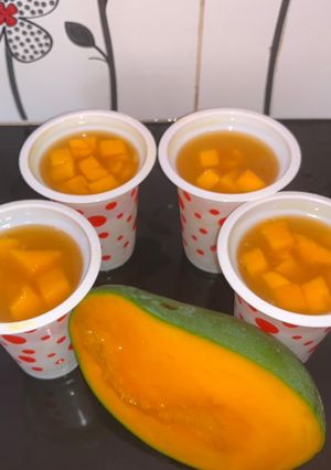 Foto resep Mango Silky Pudding - Pudding Mangga Lembut