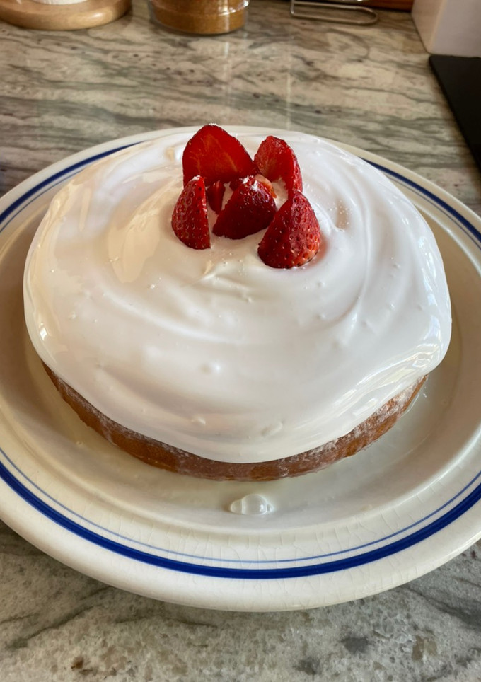Una foto de Tarta tres leches(Thermomix)
