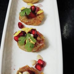 A picture of Roasted Shakarkandi Chaat.