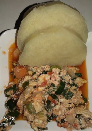 A picture of Yam veggies#abjmom #MyHubFav.