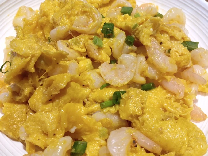 Easy Ways Prepare Recipes Egg with Shrimps the Perfect Perfect.