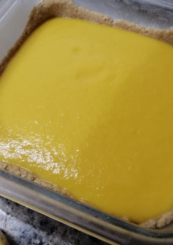 Una foto de Tarta de Mango Vegana | sin histamina | sin gluten