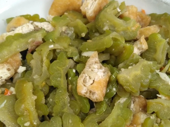 Langkah Gampang Membikin Resep Tumis Pare mix Tahu Kempong yang Lezat Sekali Anti Ribet, Bikin Ngiler