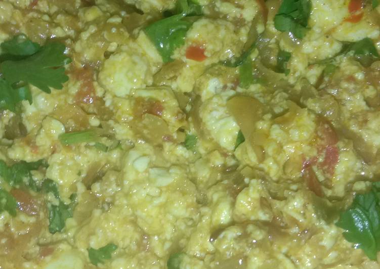 Steps to Prepare Favorite Paneer bhurji