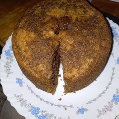 A picture of My pressure cooker sponge cake.