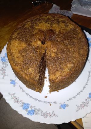 A picture of My pressure cooker sponge cake.
