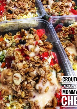 Foto resep Healthy Caesar salad crouton ala Mommy’s Chef