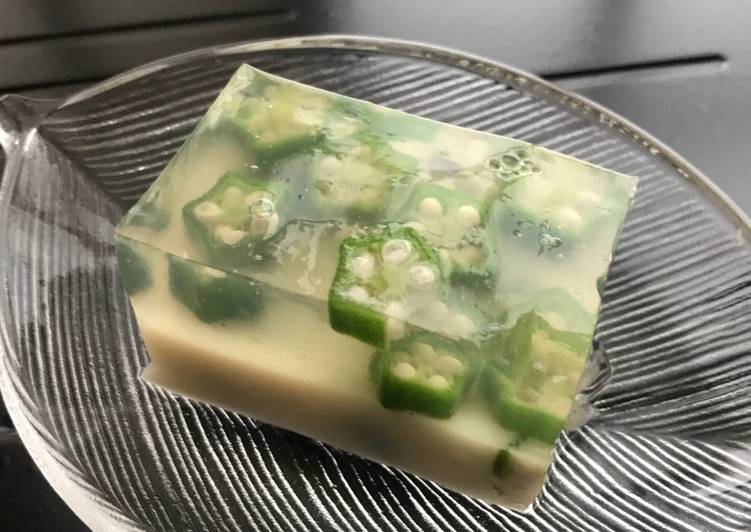Comment Préparer Des Amuse-bouche - Kanten du lait de soja et les légumes en été