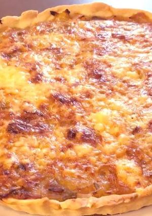 Une photo de Tarte aux oignons gourmande