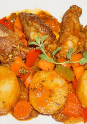 A picture of Pork Rib Stew.