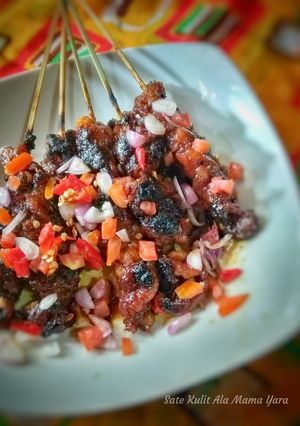 Foto resep Sate Kulit Ayam