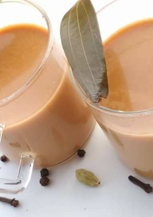 A picture of Masala tea.