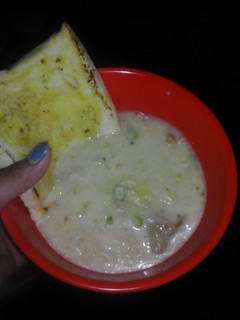 Foto resep Sup krim kentang + Roasted Garlic Bread