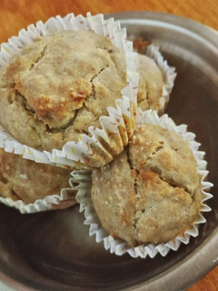 Una foto de Muffins de pera y banana para bebes