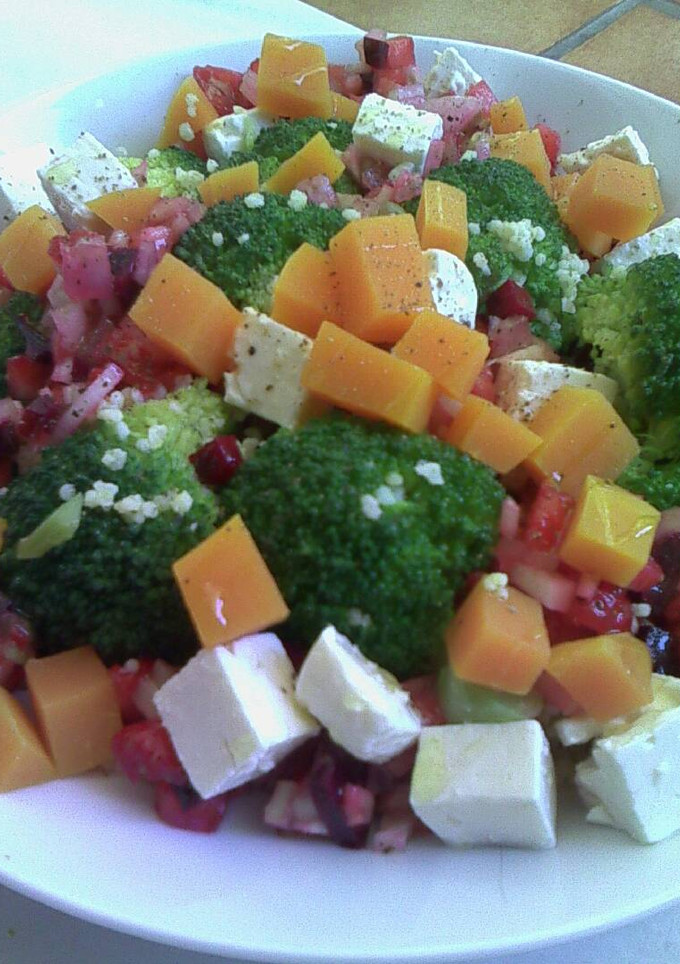 Una foto de Ensalada primavera